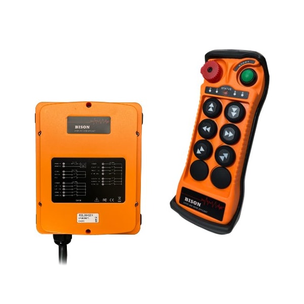 Bison Lifting Equipment Remote Control for Hoist, Trolley and Bridge (2-Speed) Q602 - main